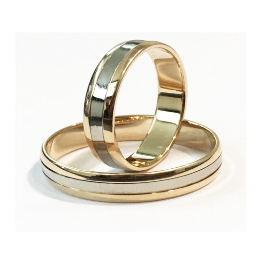 Alianza de oro 18k best sale